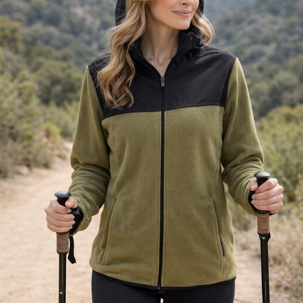 Zella Z by Zella‎ Two-Tone Fleece Hoodie – Size L